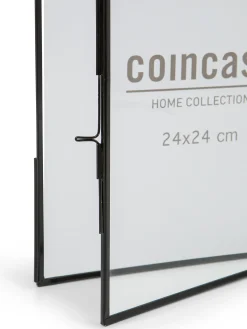 coincasa Portafoto E Cornici|Portafoto murale profili neri 25x25 Nero