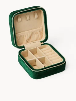 coincasa Soprammobili E Orologi|Altre Decorazioni Natalizie|Portagioie in velluto Blu