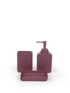 coincasa Accessori Bagno|Biancheria Bagno|Portaspazzolini poliresina tinta unita Viola