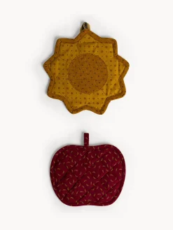 coincasa Biancheria Da Tavola|Presine E Guanti Da Cucina|Presina in puro cotone sagomata Arancione