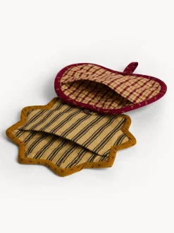 coincasa Biancheria Da Tavola|Presine E Guanti Da Cucina|Presina in puro cotone sagomata Arancione