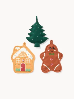 coincasa Presine E Guanti Da Cucina|Presina sagomata natalizia Multicolor