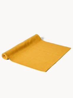 coincasa Runner|Runner in slub di cotone tinta unita Giallo ocra