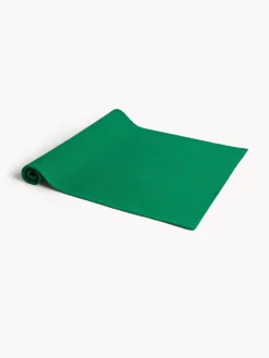 coincasa Biancheria Da Tavola|Runner|Runner in slub di cotone tinta unita Verde