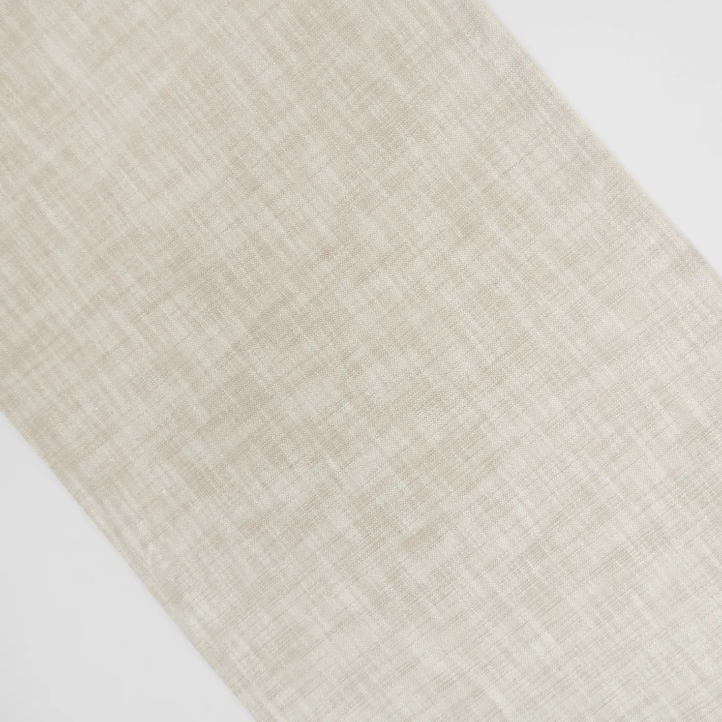 coincasa Biancheria Da Tavola|Runner|Runner puro cotone fiammato tinta unita Beige chiaro