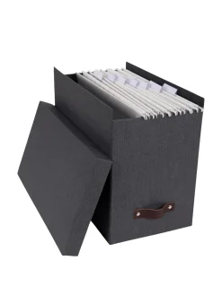 coincasa Articoli Da Ufficio|Schedario Johan Nero