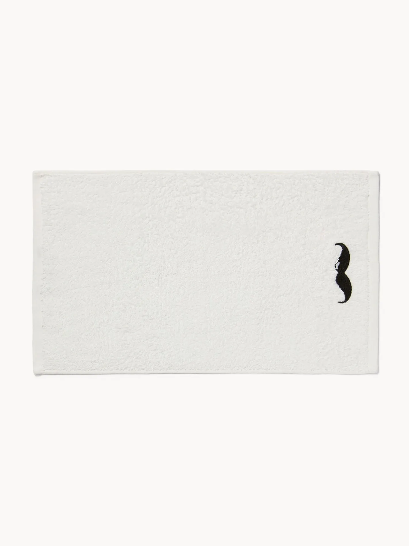 Asciugamani|Bagno|Set 2 asciugamani in spugna di cotone per Lui&Lei Bianco