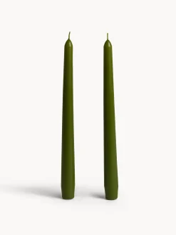 coincasa Candele E Diffusori|Set 2 candele torchon Verde