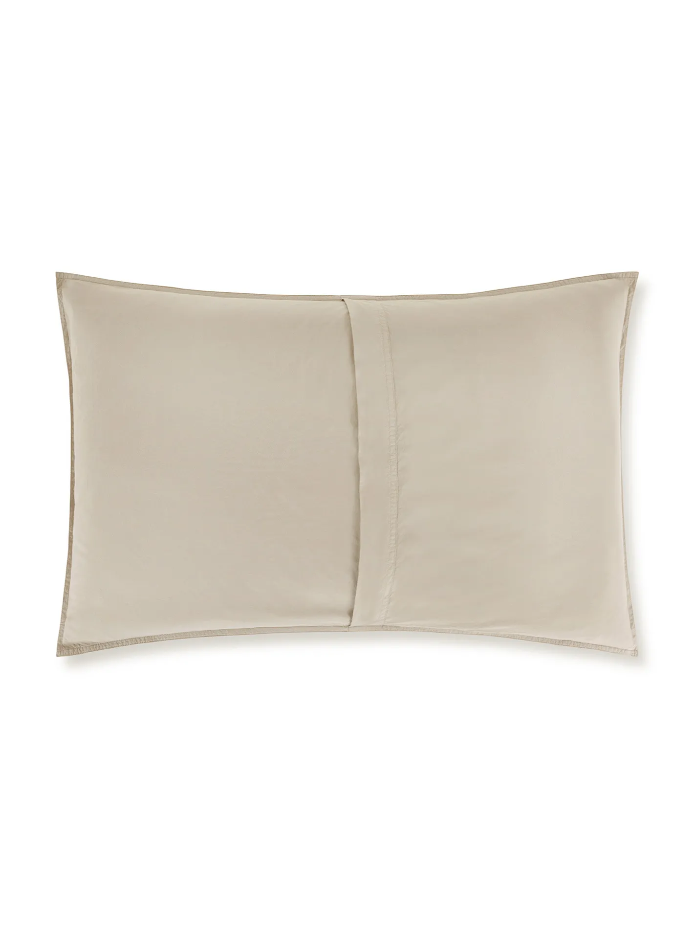 society limonta Biancheria Da Letto|Federe E Copricuscini|Set 2 federe percalle di cotone stampato Special Capsule SOCIETY Made in Italy per Coincasa Beige scuro