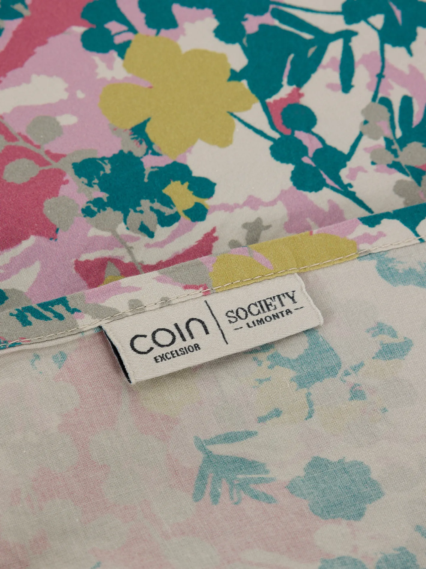 society limonta Biancheria Da Letto|Federe E Copricuscini|Set 2 federe percalle di cotone stampato Special Capsule SOCIETY Made in Italy per Coincasa Multicolor