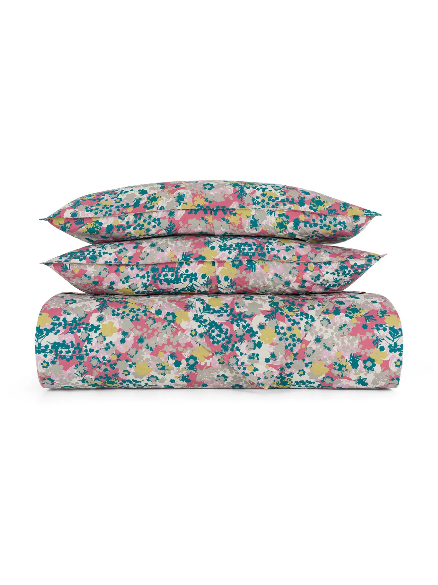 society limonta Biancheria Da Letto|Federe E Copricuscini|Set 2 federe percalle di cotone stampato Special Capsule SOCIETY Made in Italy per Coincasa Multicolor