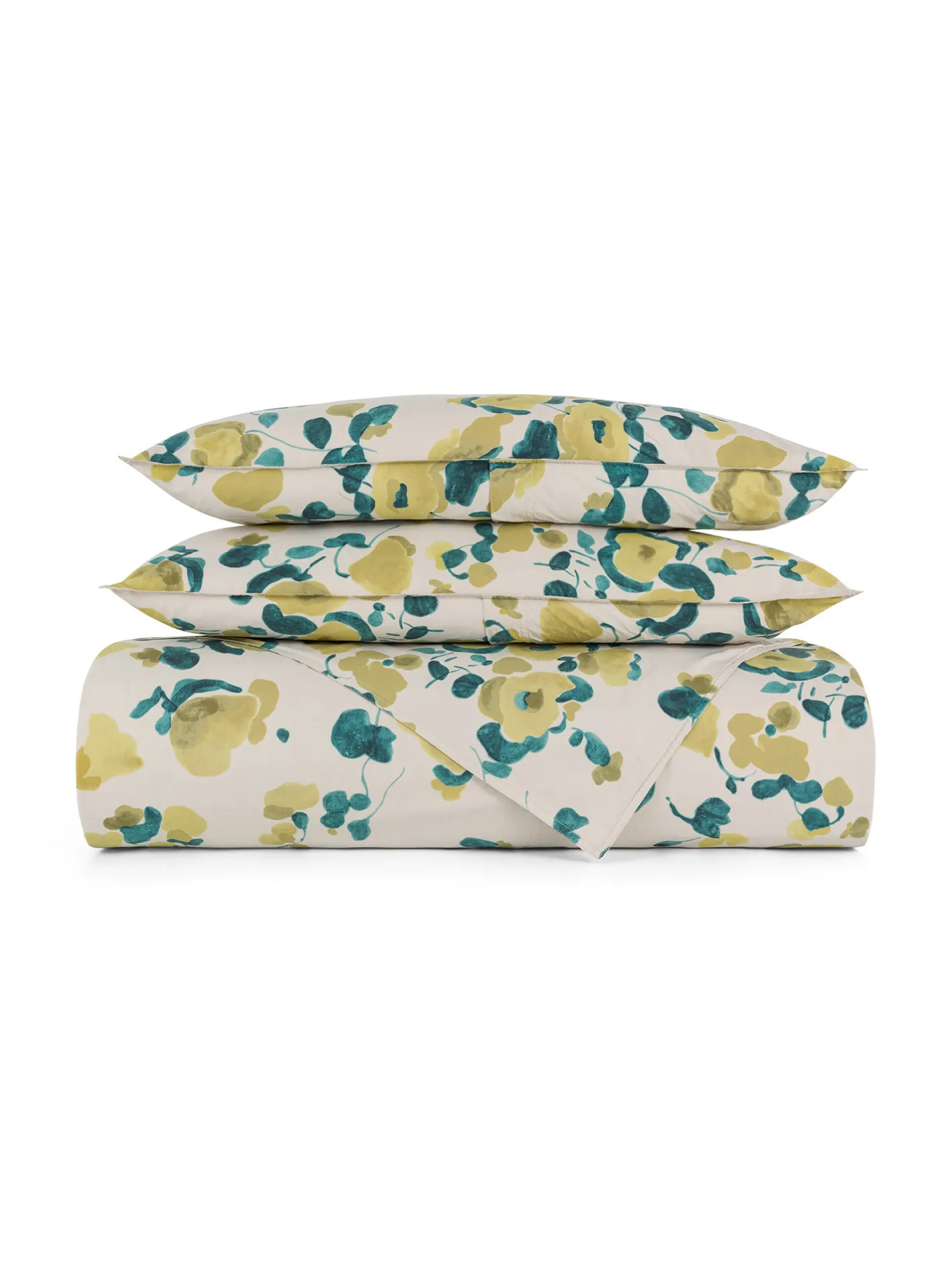 society limonta Biancheria Da Letto|Federe E Copricuscini|Set 2 federe percalle di cotone stampato Special Capsule SOCIETY Made in Italy per Coincasa Beige