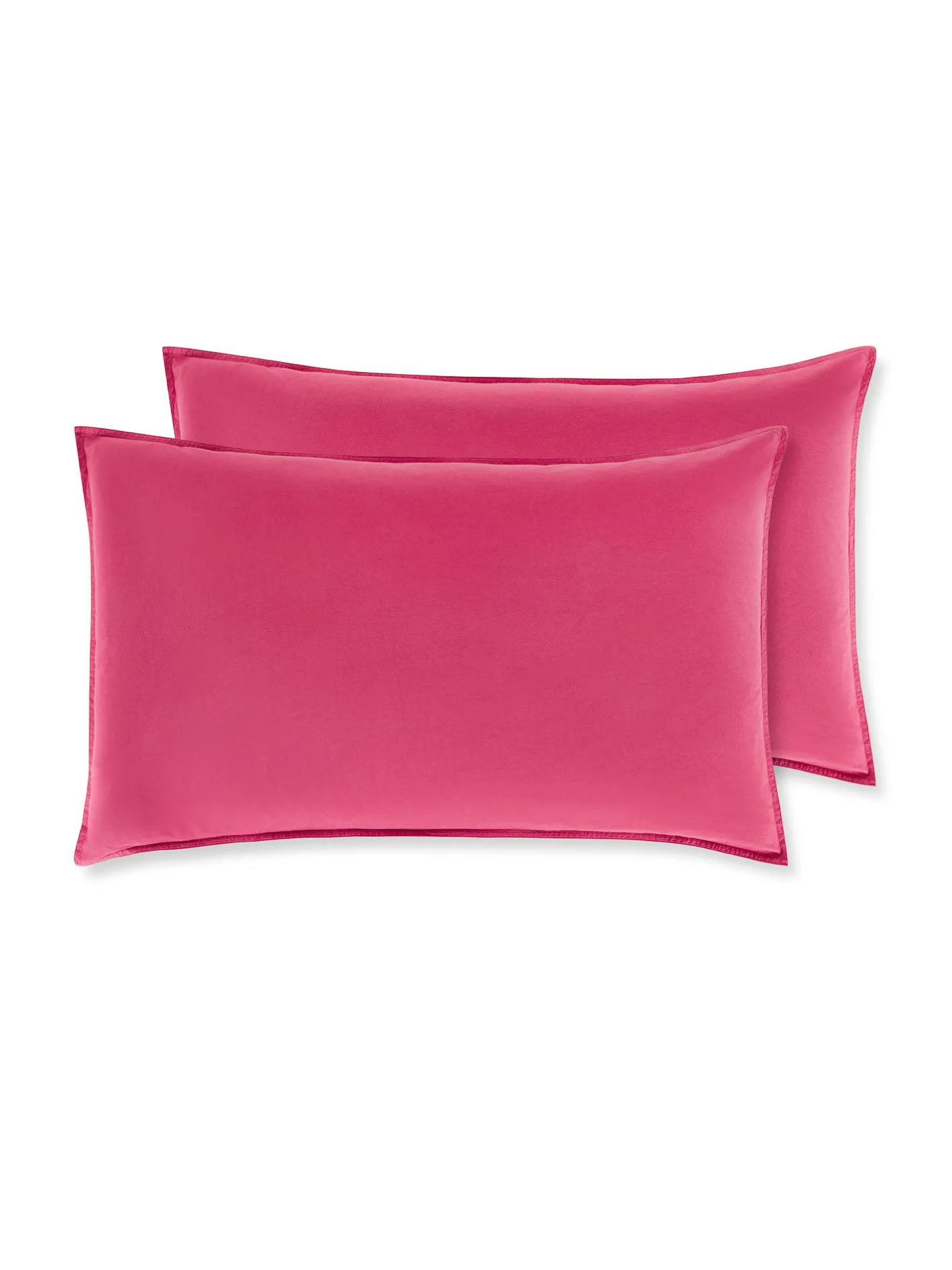 society limonta Biancheria Da Letto|Federe E Copricuscini|Set 2 federe percalle di cotone stampato Special Capsule SOCIETY Made in Italy per Coincasa Rosso