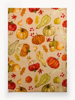 coincasa Biancheria Da Tavola|Grembiuli E Strofinacci|Set 2 strofinacci in panama di puro cotone Beige