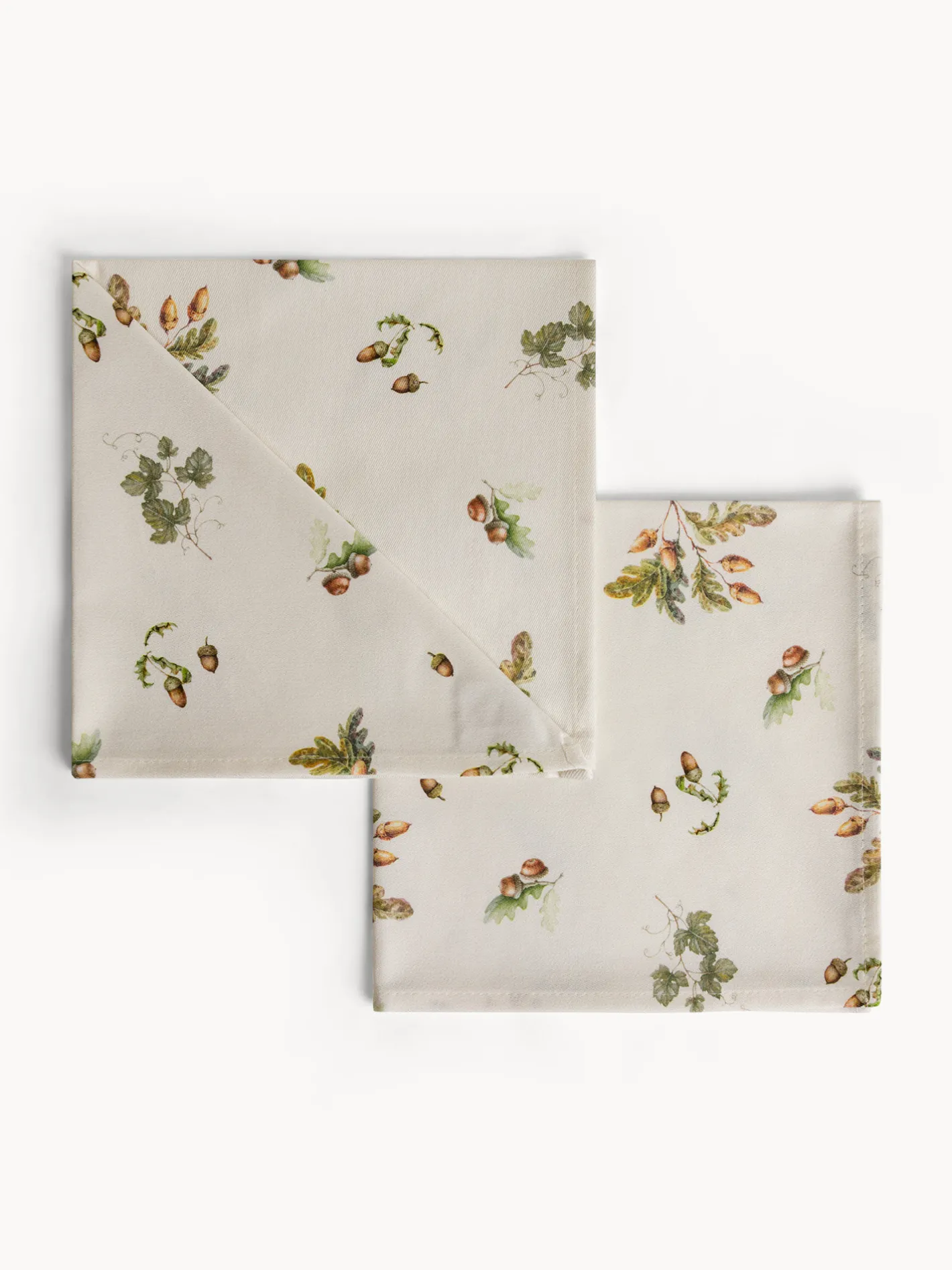 coincasa Tovaglie E Tovaglioli|Set 2 tovaglioli by Tessitura Randi in drill di puro cotone stampato Multicolor