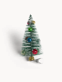 coincasa Altre Decorazioni|Set di 2 alberelli con clip Multicolor