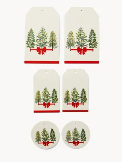 coincasa Altre Decorazioni Natalizie|Set di 6 chiudi pacco Multicolor