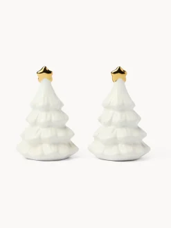 coincasa Accessori E Utensili Cucina|Set sale e pepe in ceramica ad alberello Bianco