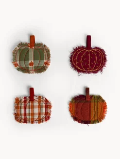 coincasa Accessori E Utensili Cucina|Sottobicchiere a forma di zucca in puro cotone con frangette Multicolor