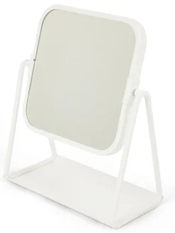 coincasa Accessori Bagno|Specchi|Specchio da toilette con vassoio Bianco