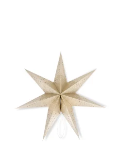 coincasa Altre Decorazioni Natalizie|Stella decorativa in carta Sabbia