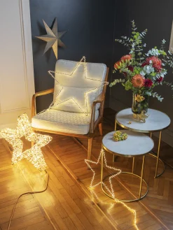 coincasa Altre Decorazioni Natalizie|Stella decorativa in carta Sabbia