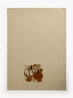 coincasa Biancheria Da Tavola|Grembiuli E Strofinacci|Strofinaccio in puro cotone con ricamo Multicolor