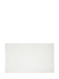 coincasa Tappeti Bagno|Biancheria Bagno|Tappeto bagno in cotone riciclato Bianco