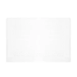 coincasa Tappeti Bagno|Biancheria Bagno|Tappeto bagno puro cotone tinta unita Thermae Bianco