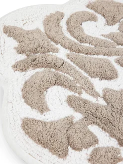 coincasa Tappeti Bagno|Biancheria Bagno|Tappeto bagno taftato a mano in cotone Grigio taupe