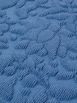 coincasa Tappeti Bagno|Biancheria Bagno|Tappeto doccia cotone tinta unita Zefiro Azzurro