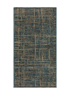 coincasa Tappeti|Tappeti Soggiorno|Tappeto in cotone e juta Blu