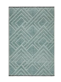 coincasa Tappeti|Tappeti Soggiorno|Tappeto motivo geometrico Azzurro chiaro