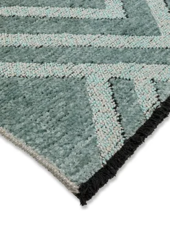 coincasa Tappeti|Tappeti Soggiorno|Tappeto motivo geometrico Azzurro chiaro