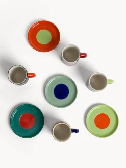coincasa Tazze, Mug E Tazzine|Tazze caffè in ceramica motivi astratti Multicolor