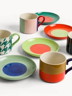 coincasa Tazze, Mug E Tazzine|Tazze tè in ceramica motivi astratti Multicolor