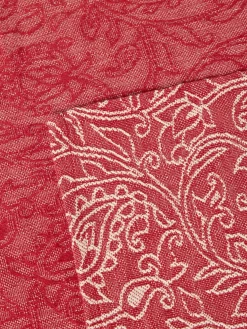 coincasa Arredo Soggiorno|Altre Decorazioni Natalizie|Telo arredo in cotone jacquard Rosso