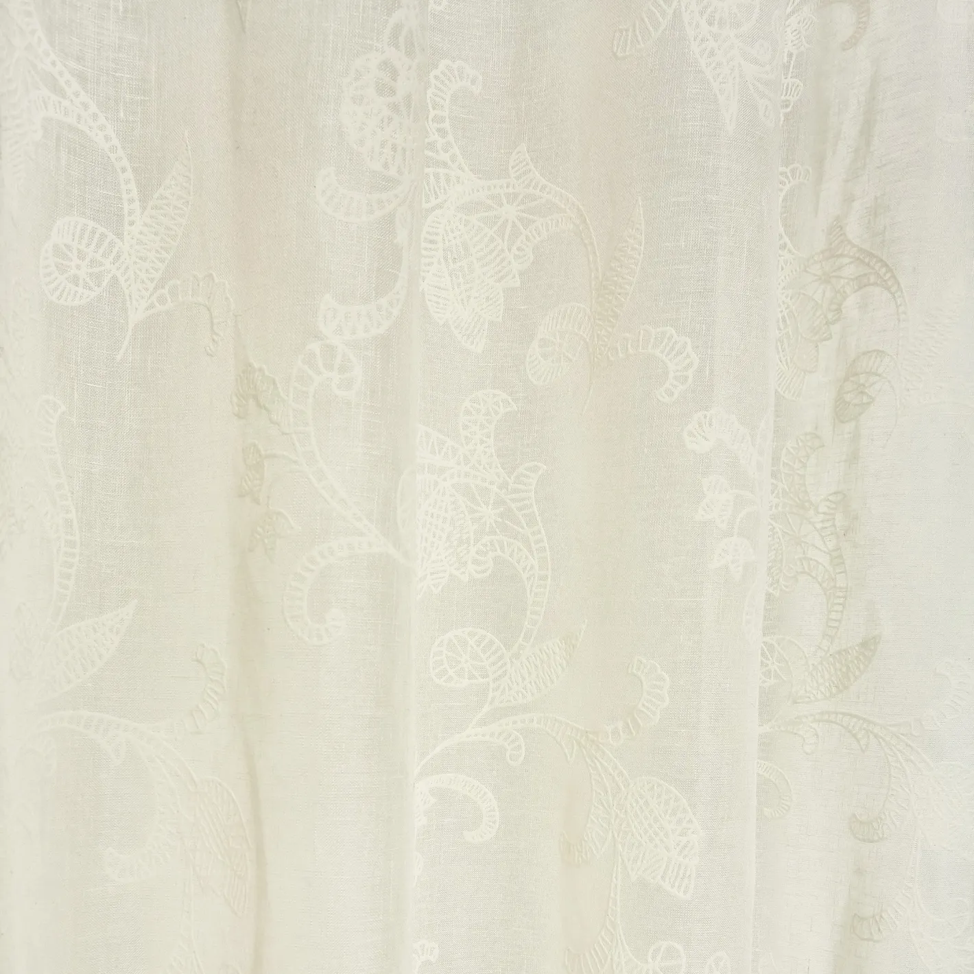 coincasa Tende|Tende Soggiorno|Tenda ricamo paisley Beige