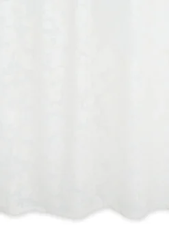 coincasa Tende|Tende Soggiorno|Tenda tessuto ricamo foliage Bianco