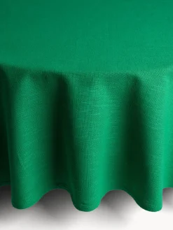 coincasa Biancheria Da Tavola|Tovaglie E Tovaglioli|Tovaglia in slub di cotone tinta unita Verde