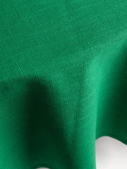 coincasa Biancheria Da Tavola|Tovaglie E Tovaglioli|Tovaglia in slub di cotone tinta unita Verde