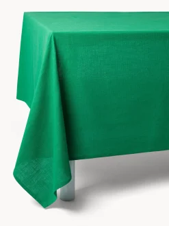 coincasa Biancheria Da Tavola|Tovaglie E Tovaglioli|Tovaglia in slub di cotone tinta unita Verde