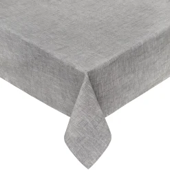 coincasa Biancheria Da Tavola|Tovaglie E Tovaglioli|Tovaglia mèlange a trama fiammata Grigio chiaro melange