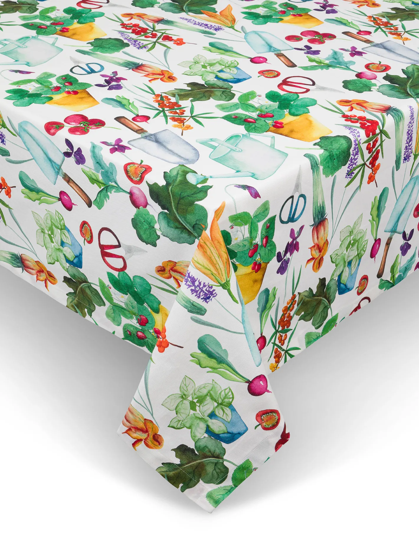 coincasa Biancheria Da Tavola|Tovaglie E Tovaglioli|Tovaglia panama di cotone stampa vegetale Multicolor