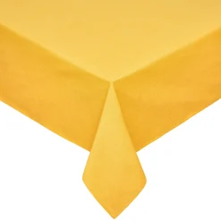 coincasa Biancheria Da Tavola|Tovaglie E Tovaglioli|Tovaglia puro cotone fiammato tinta unita Giallo miele
