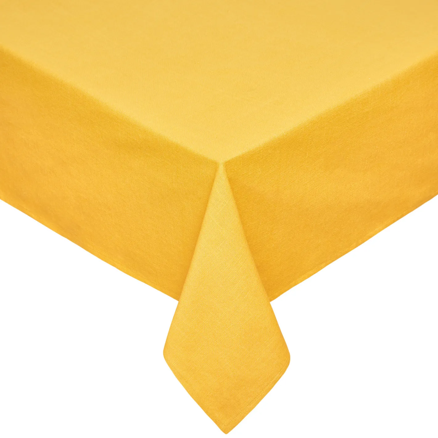 coincasa Biancheria Da Tavola|Tovaglie E Tovaglioli|Tovaglia puro cotone fiammato tinta unita Giallo miele