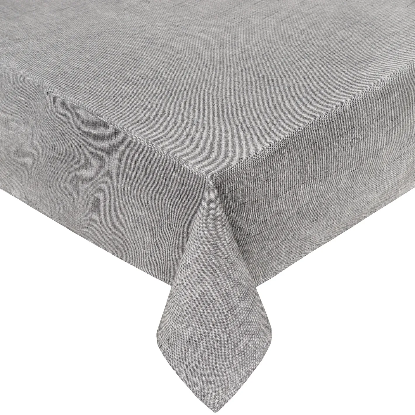 coincasa Biancheria Da Tavola|Tovaglie E Tovaglioli|Tovaglia puro cotone fiammato tinta unita Grigio