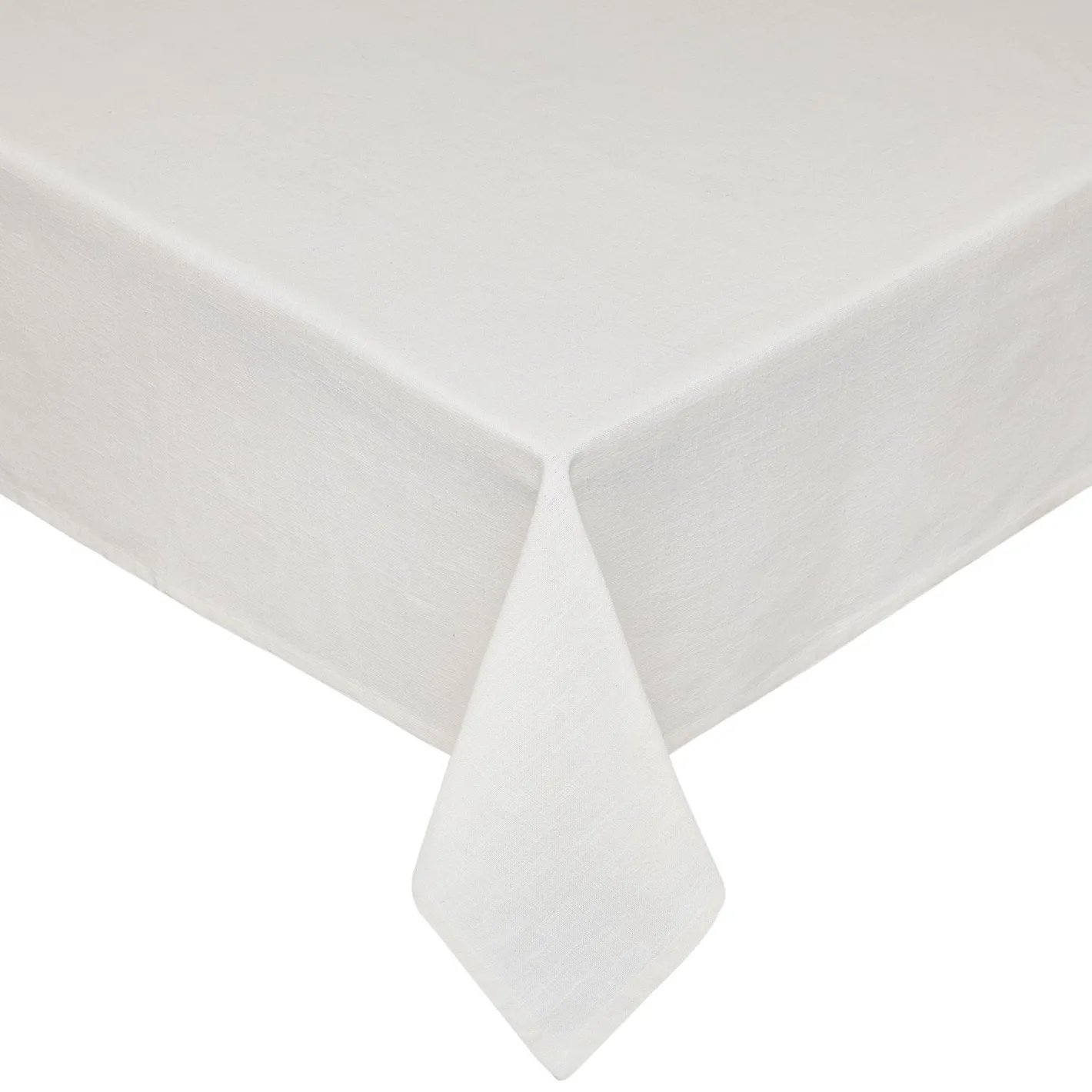 coincasa Biancheria Da Tavola|Tovaglie E Tovaglioli|Tovaglia slub cotone tinta unita Bianco