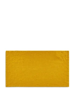 coincasa Biancheria Da Tavola|Tovagliette|Tovaglietta puro lino lavato tinta unita Giallo ocra