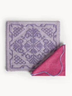 coincasa Biancheria Da Tavola|Tovagliette|Tovaglietta sarda in puro cotone tinta unita Viola lilla